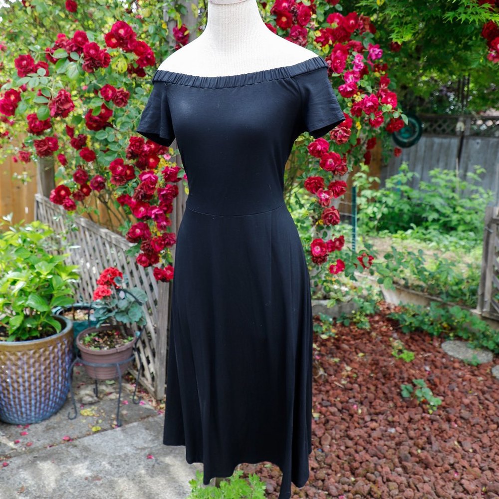 Express Reversible Off the Shoulder Cut Out Dress
